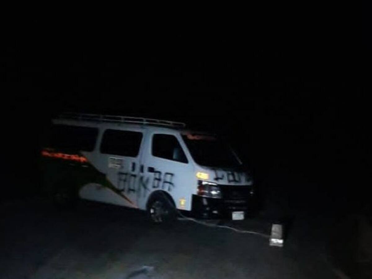 Presunto carro bomba en vía del Catatumbo