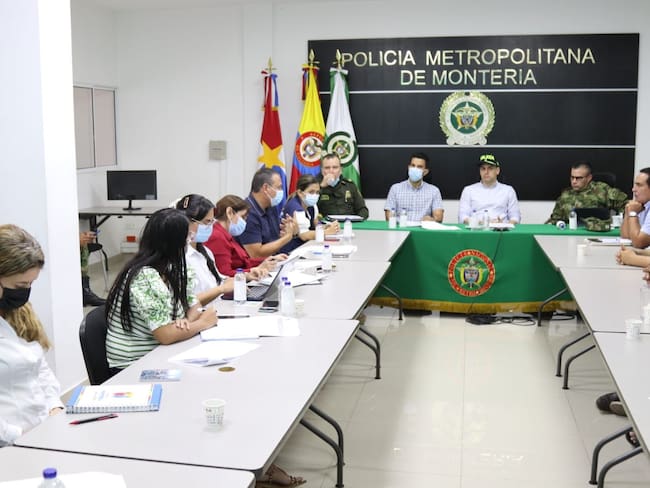 Refuerzan seguridad en tres municipios de Córdoba. Foto: prensa Alcaldía Montería.