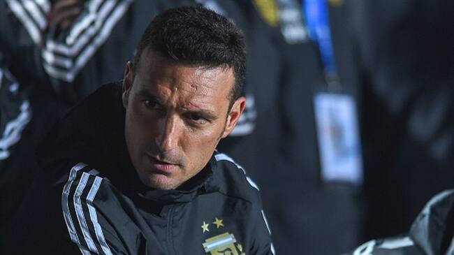 El seleccionador de Argentina, Lionel Scaloni. Foto: Getty Images