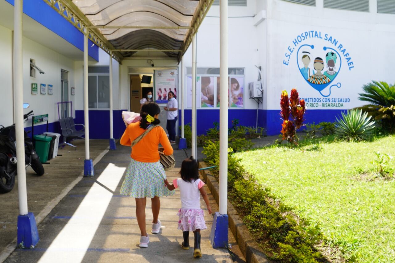 Certificación hospital San Rafael de Pueblo Rico - Foto: Gobernación de Risaralda