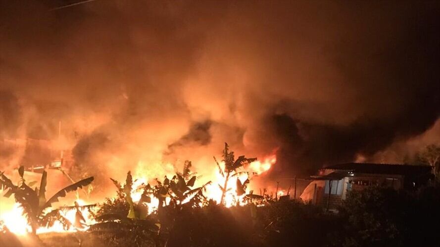 Atentado en Nariño. Foto: Cortesía: Habitantes de la zona
