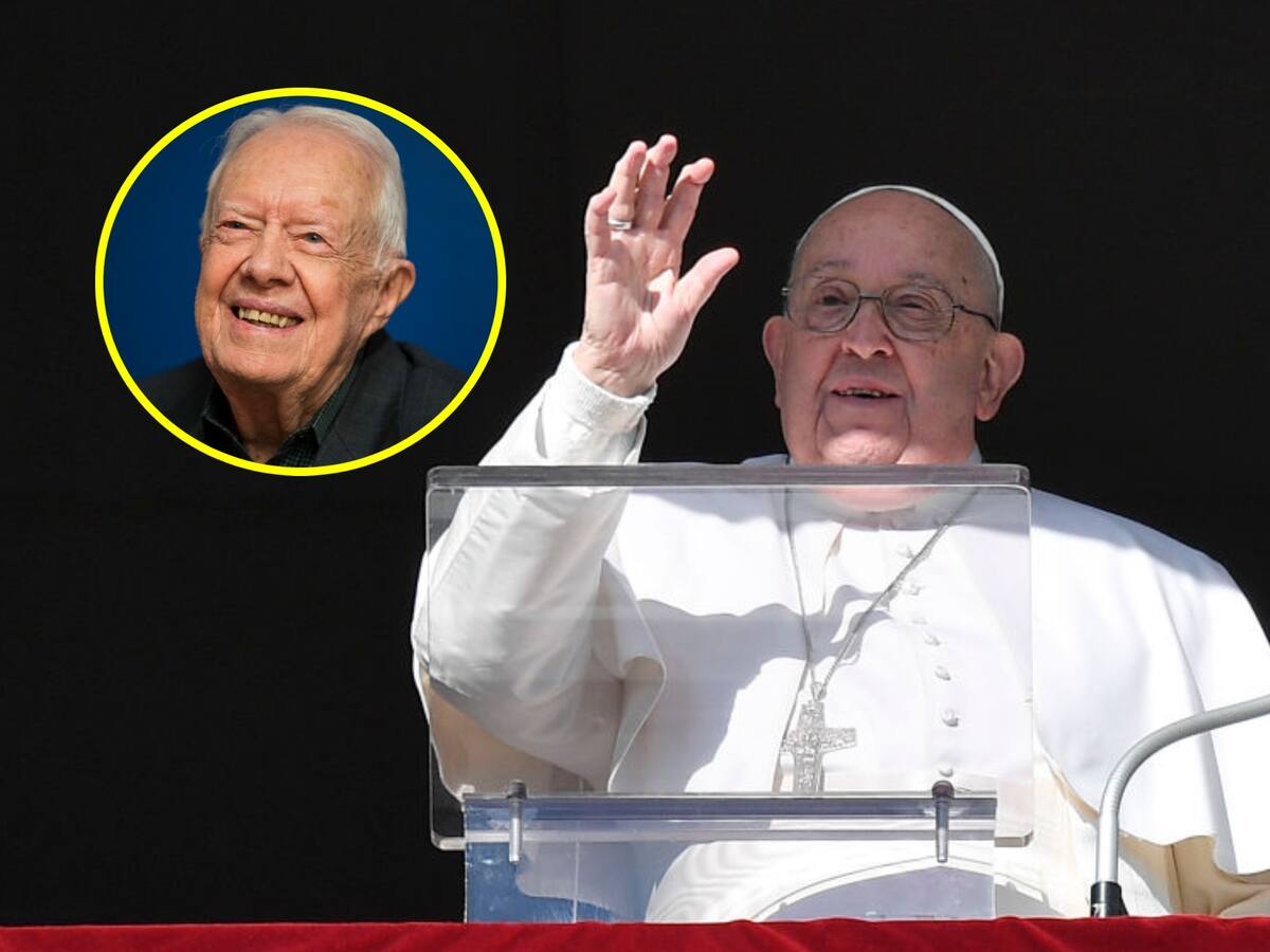 Papa Francisco alabó el compromiso de Jimmy Carter a favor de la paz y los necesitados