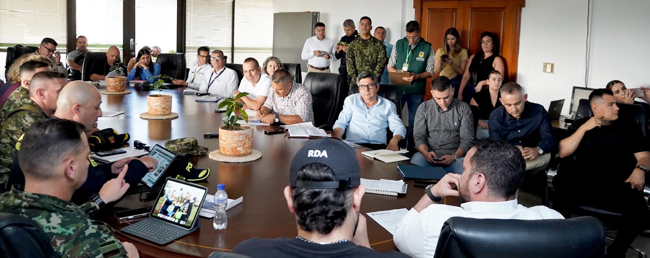Consejo extraoridnario de seguridad (foto: Gobernación de Risaralda)