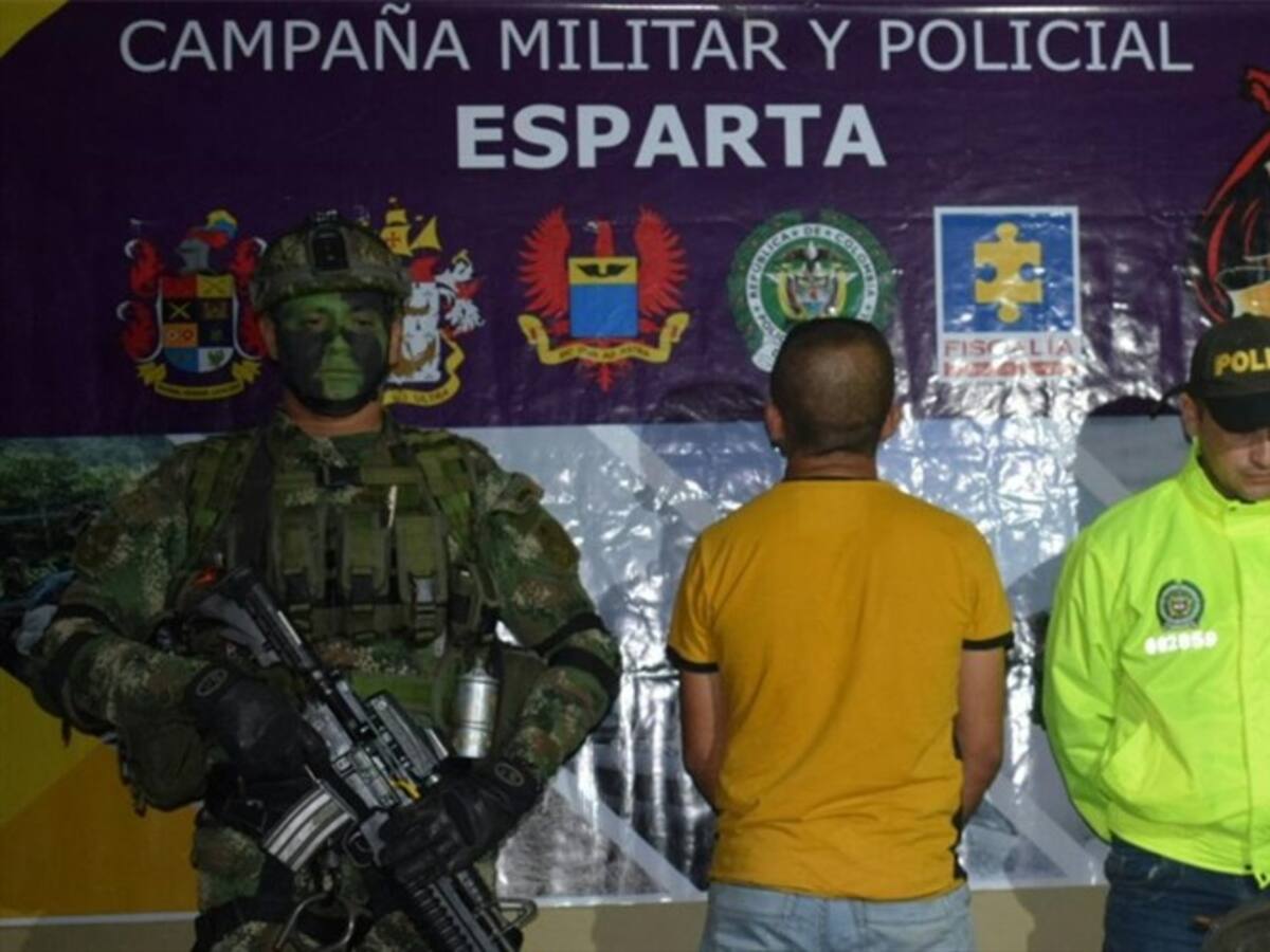 Capturado responsable de la activación de explosivos en zona del Catatumbo