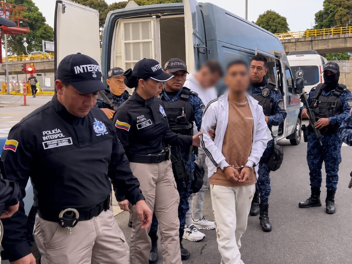 Policía extraditó a alias ‘Chuqui’ y otras 3 personas requeridas por autoridades extranjeras
