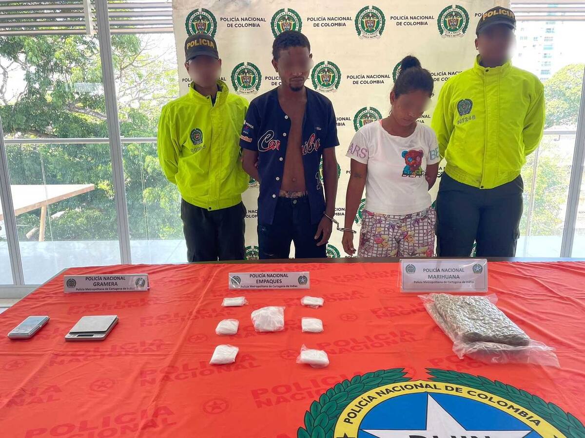 Caen integrantes de banda dedicada a la venta de droga en entornos escolares de Cartagena