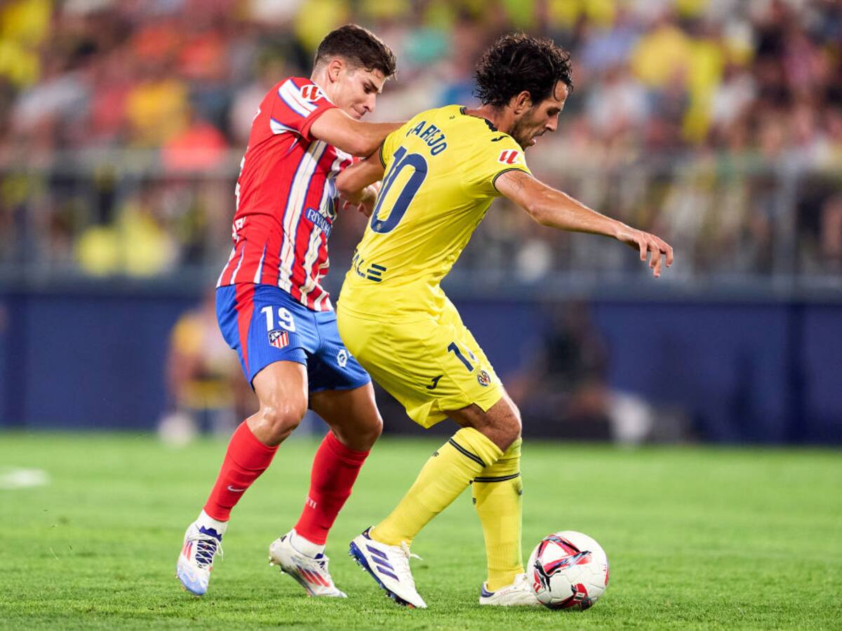 Atlético y Villarreal empataron 2-2 en el debut de Julián Álvarez con los ‘colchoneros’