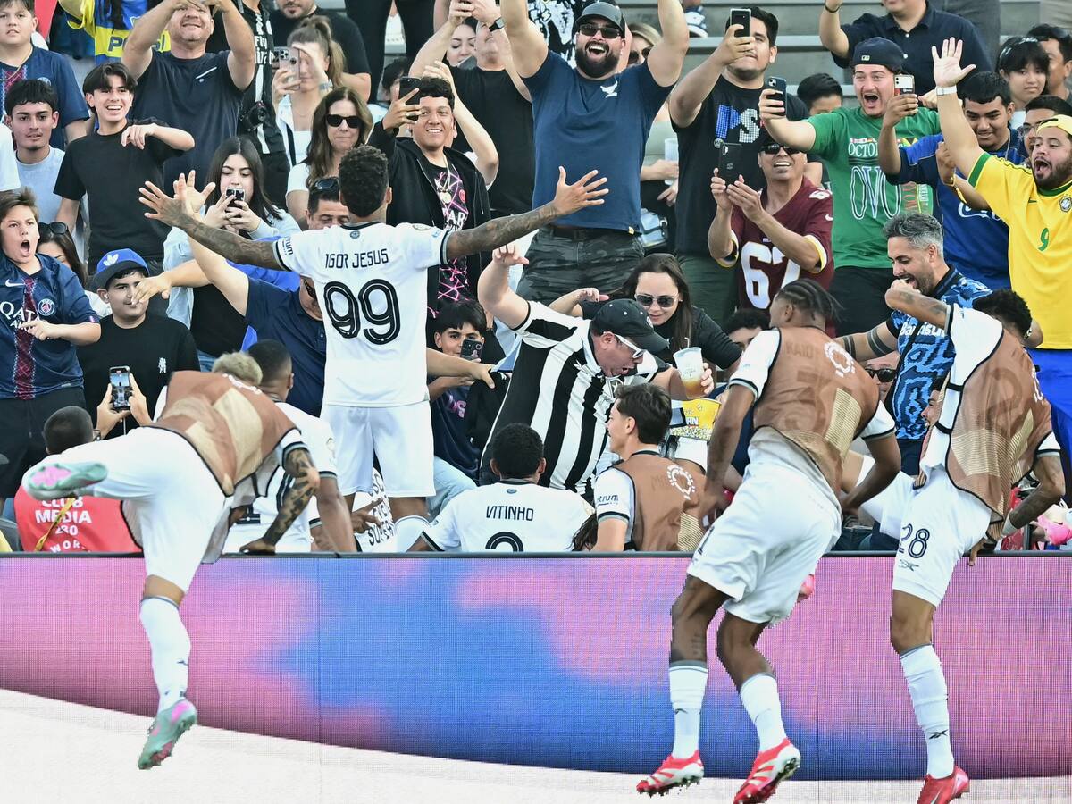 La sorpresa del torneo: Botafogo le ganó 1-0 al PSG en el Mundial de Clubes
