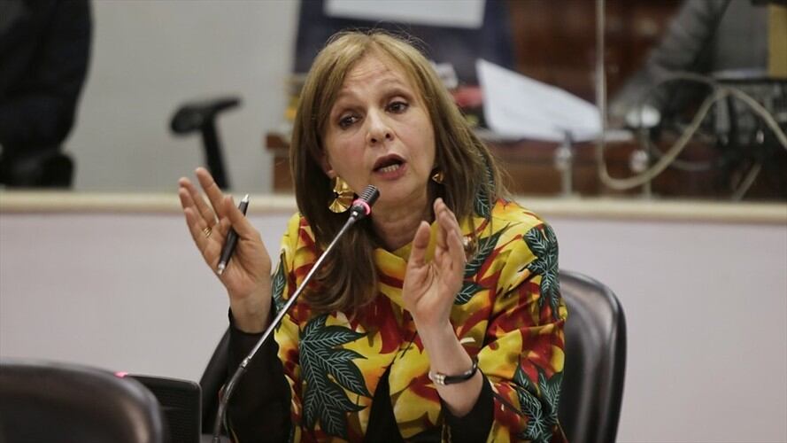 Fuentes le aseguraron a La W que miembros de la Alianza Verde se han acercado a Ángela María Robledo. Foto: Colprensa / ÁLVARO TAVERA