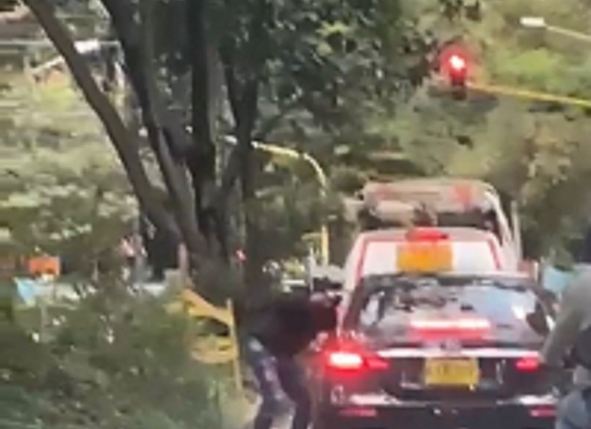 Robo en Bogotá. Foto: captura de video