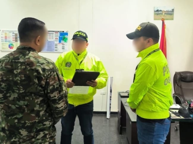 Capturan a capitán del Ejército. Foto: cortesía Ejército.