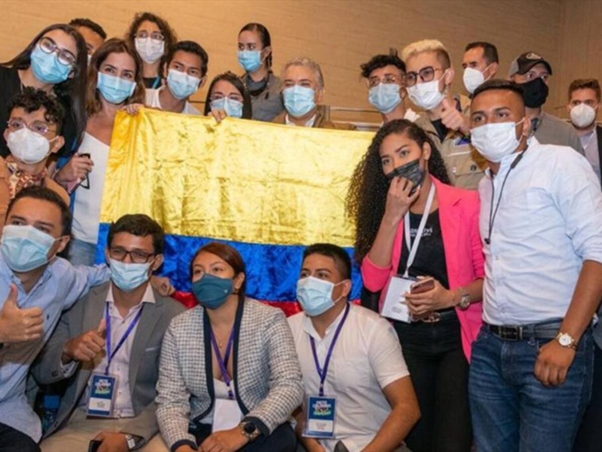 Presidente Duque y jóvenes del país firmaron el Pacto Colombia por las Juventudes