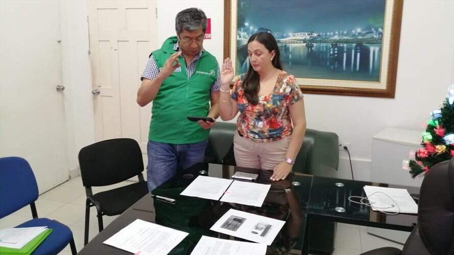 Supersalud toma posesión del hospital San Diego de Cereté. Foto: Cortesía