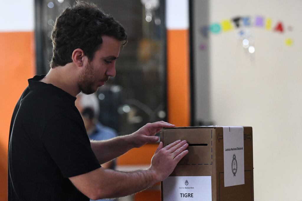 Votaciones presidenciales Argentina. (Photo by Rodrigo Valle/Getty Images)