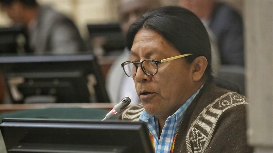 El senador Feliciano Valencia fue víctima de un atentado en el departamento del Cauca. Foto: Colprensa / CAMILA DÍAZ