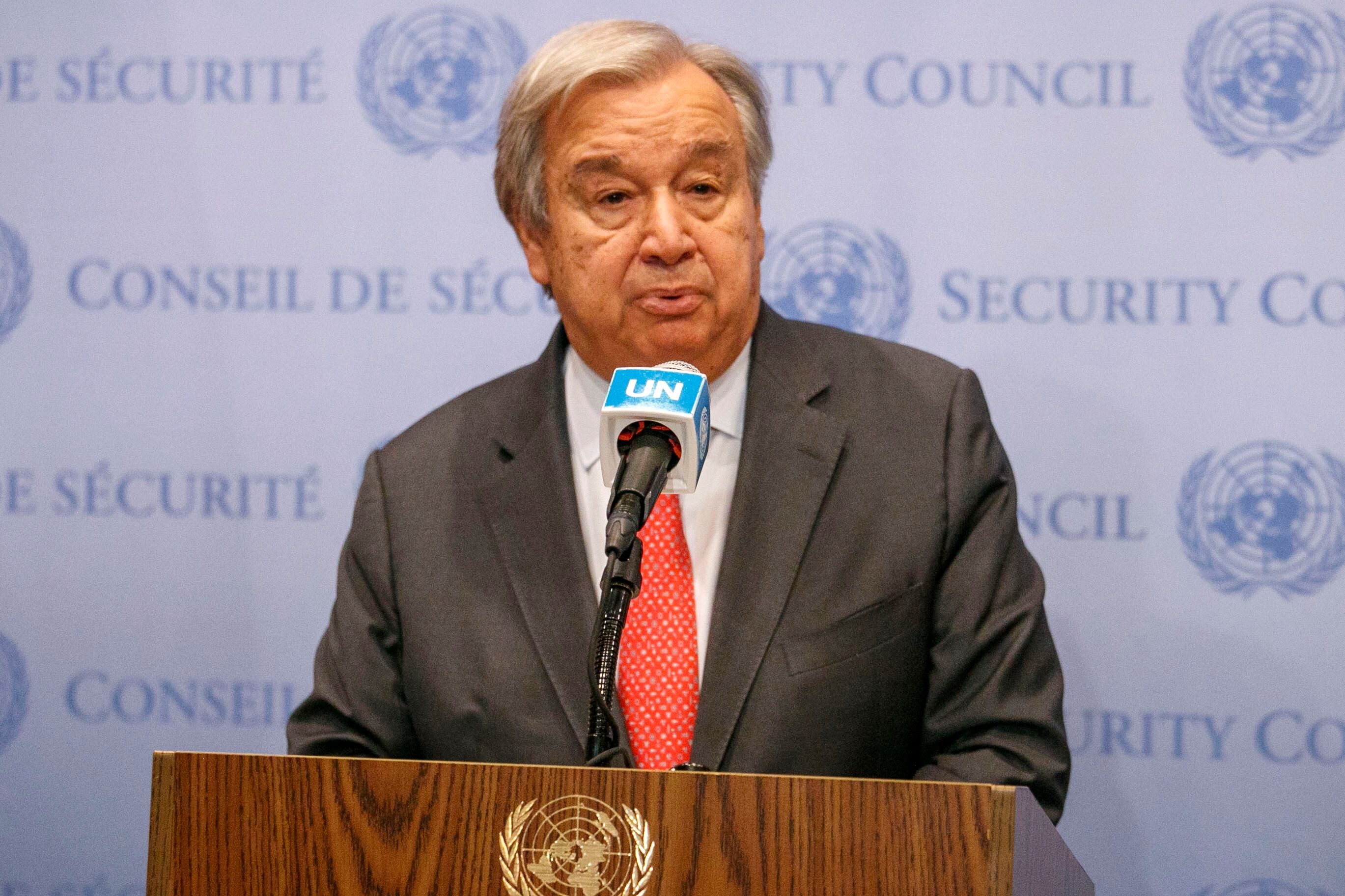 António Guterres. Foto: EFE.