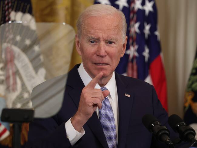 El presidente Joe Biden visitará el Medio Oriente el 15 y 16 de julio y se verá con el prícinpe heredero. Foto: Getty Images