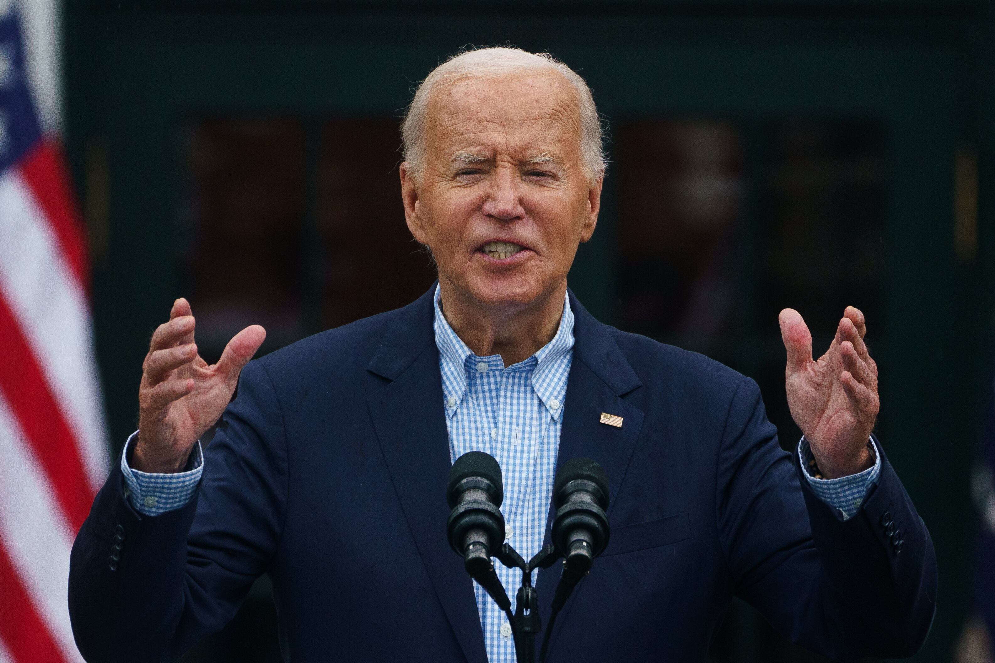 Presidente de Estados Unidos, Joe Biden. Foto: EFE/EPA/WILL OLIVER
