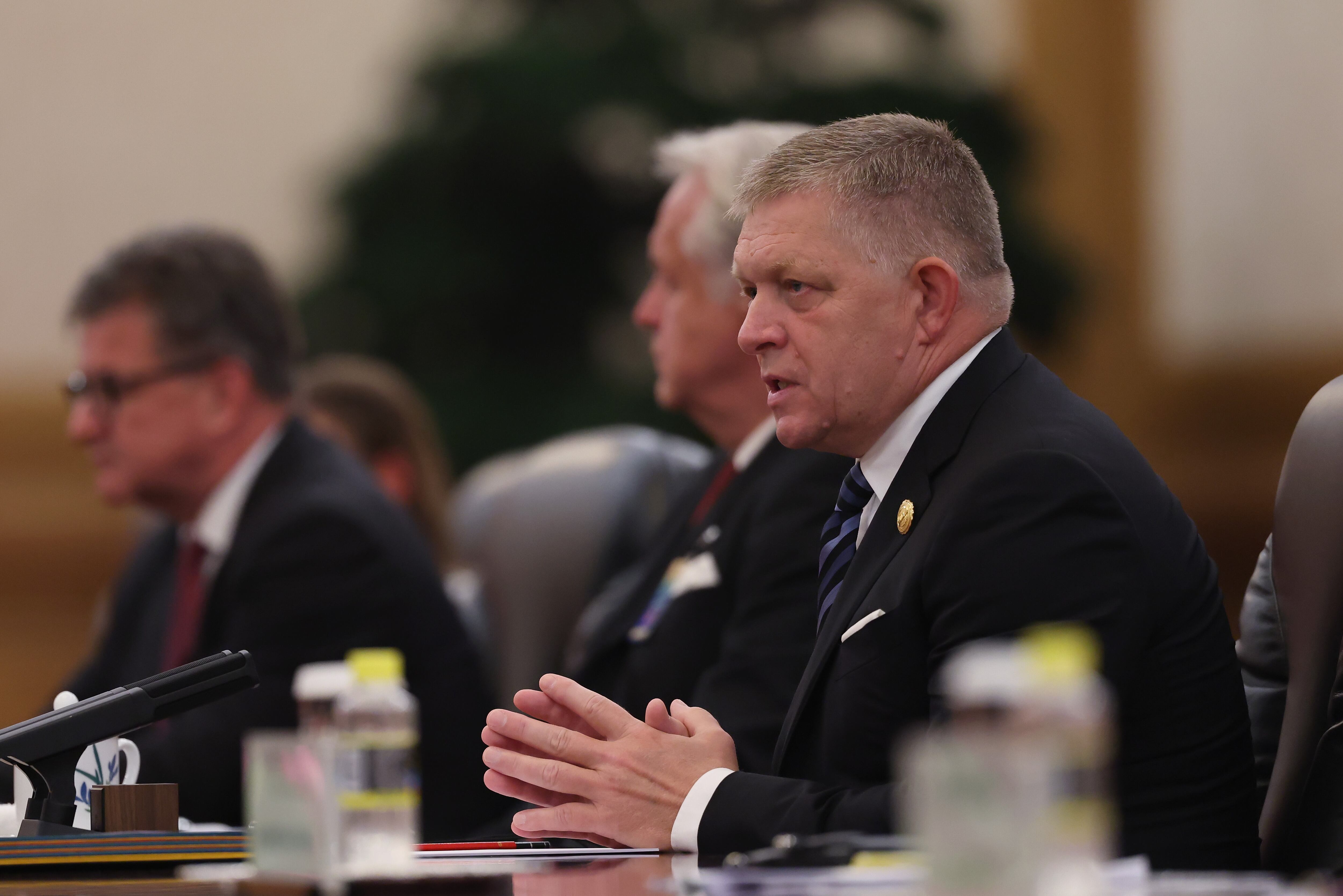 Primer Ministro eslovaco.  Foto: Lintao Zhang/Getty Images