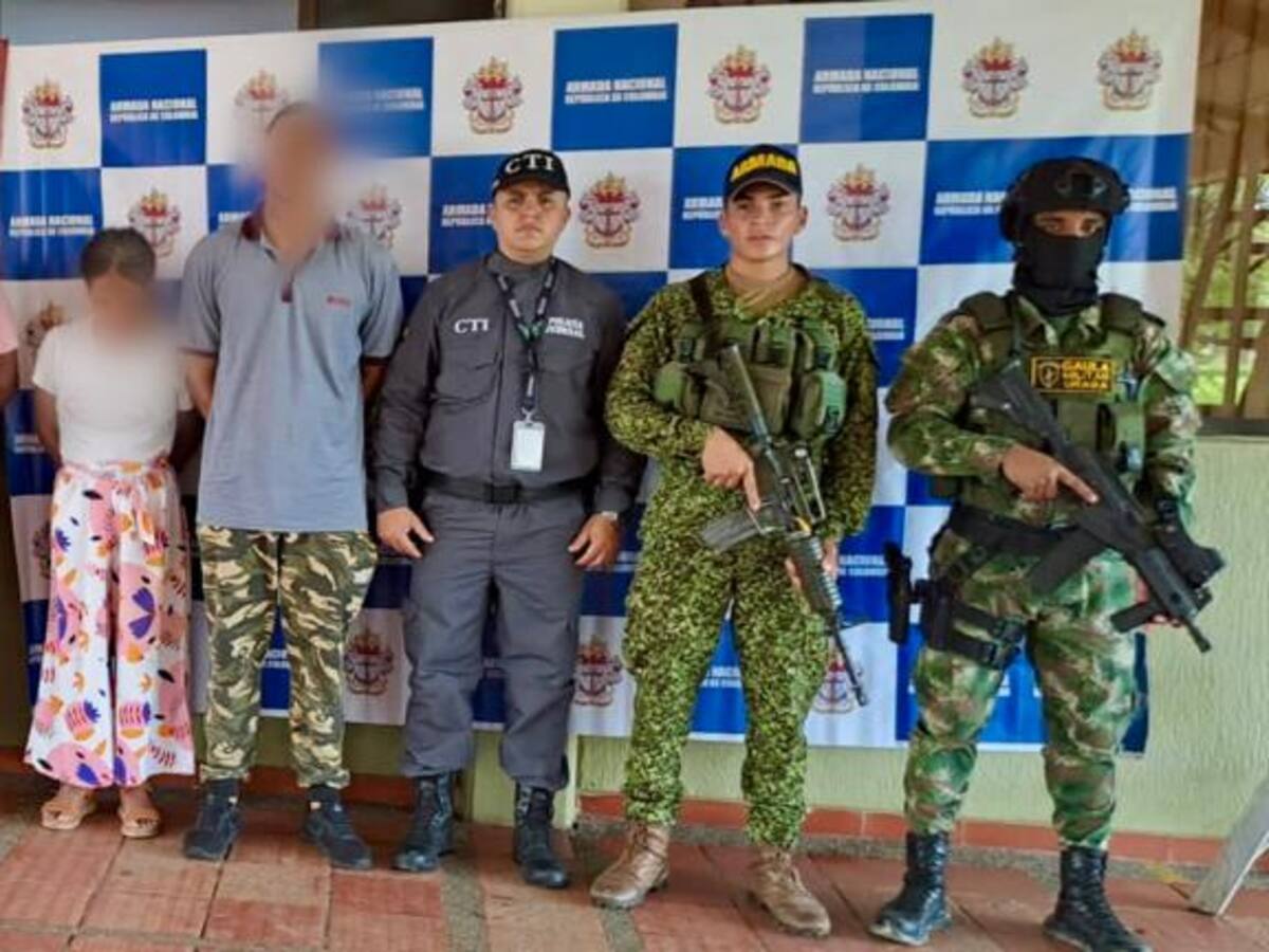 Capturan a integrantes del ‘Clan del Golfo’ en Antioquia