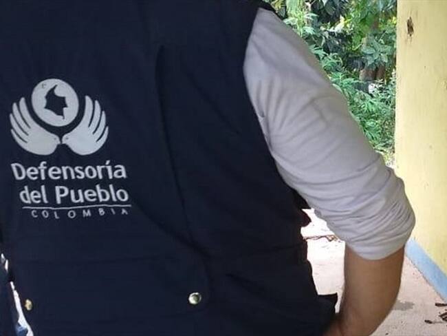 La Defensoría del Pueblo se encuentra en la zona, verificando la situación de los afectados. Foto: Colprensa