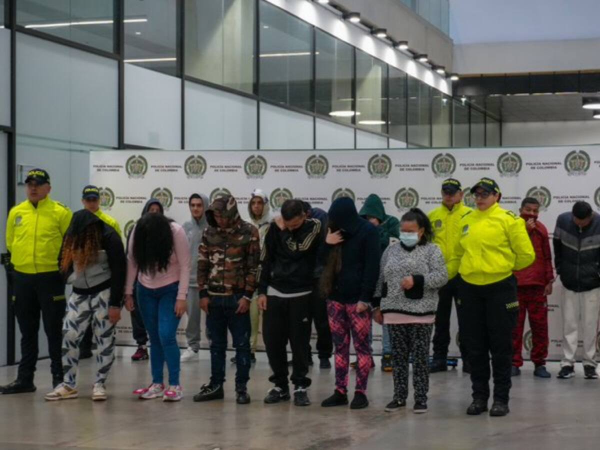 Desarticulan la banda ‘Los Tideo’, dedicados a la venta de droga en entornos educativos de Bogotá