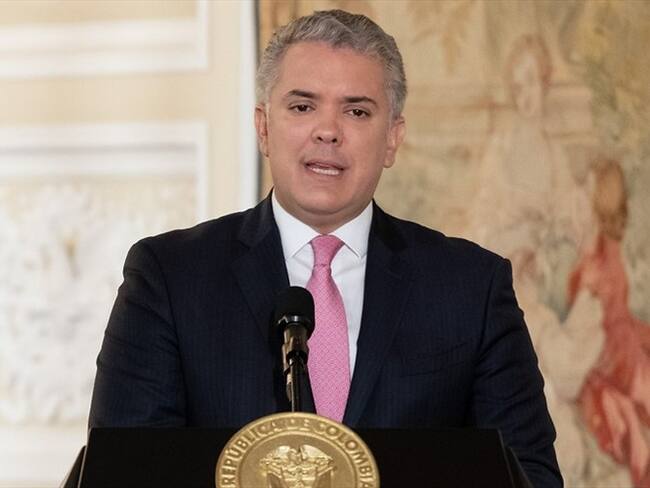 El presidente de la República aseguró que la propuesta del Centro Democrático implica un proceso largo.. Foto: Colprensa