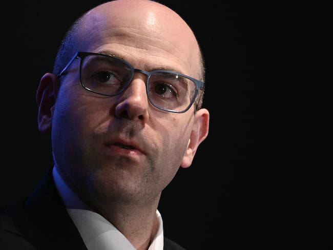 Stephen Miran en abril de 2025. FOTO: BRENDAN SMIALOWSKI/AFP vía Getty Images