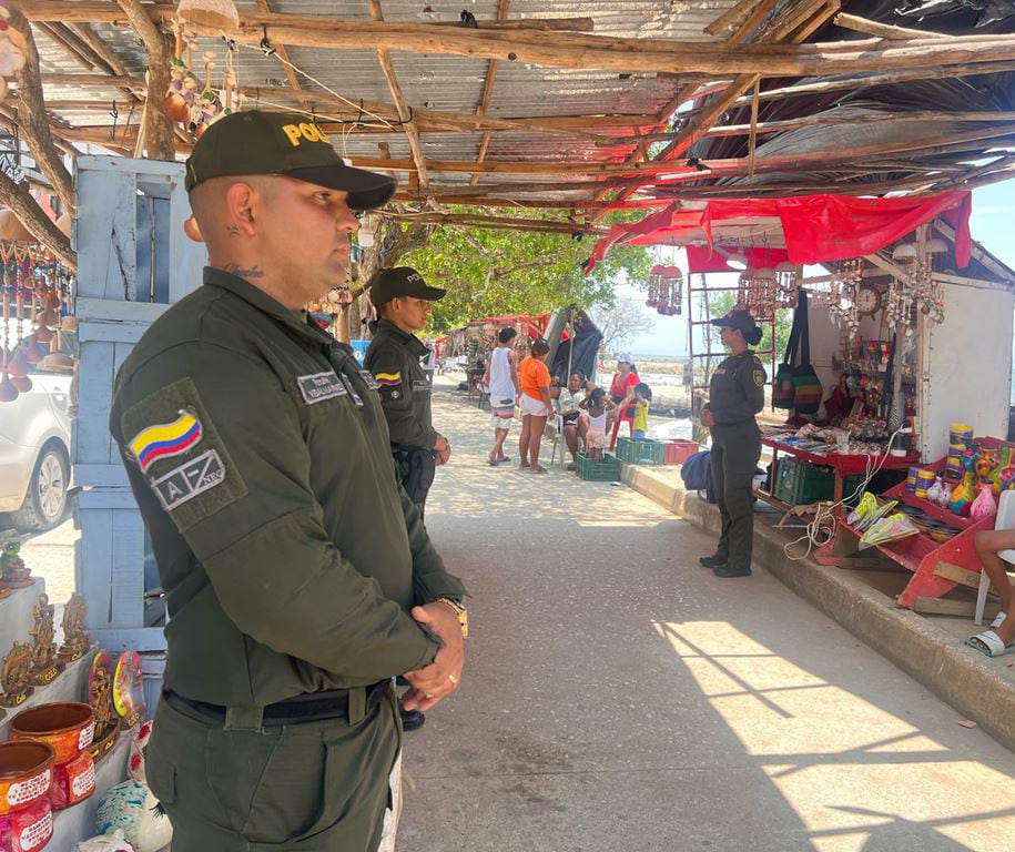 Refuerzan medidas de seguridad tras disturbios de varios hinchas del Cúcuta Deportivo en Tolú, Sucre. Foto: prensa Gobernación de Sucre.
