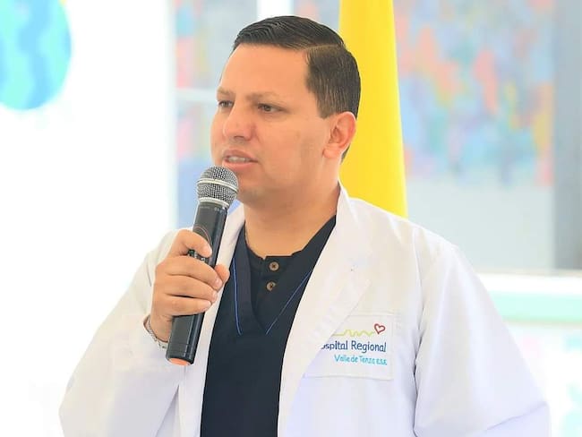 Jesús Antonio Salamanca Torres fue nombrado como gerente del Hospital Regional de Valle de Tenza el pasado 27 de marzo de 2024 / Foto: Suministrada.