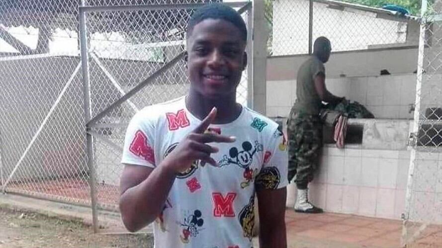 Según los familiares, el 20 de mayo Anderson Andrés Arboleda Montaño fue atacado con gas pimienta y bolillo. Foto: Cortesía