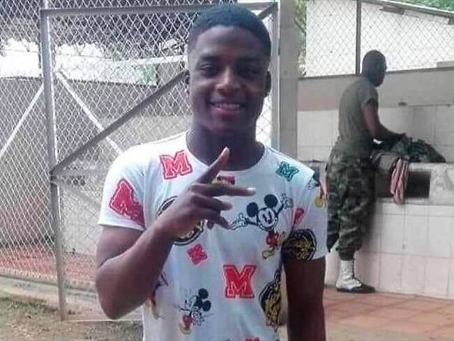 Según los familiares, el 20 de mayo Anderson Andrés Arboleda Montaño fue atacado con gas pimienta y bolillo. Foto: Cortesía