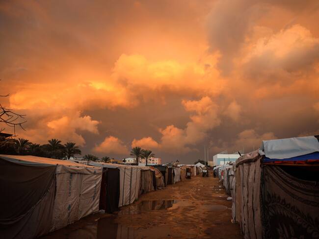 Franja de Gaza. I Foto: Majdi Fathi/NurPhoto via Getty Images.