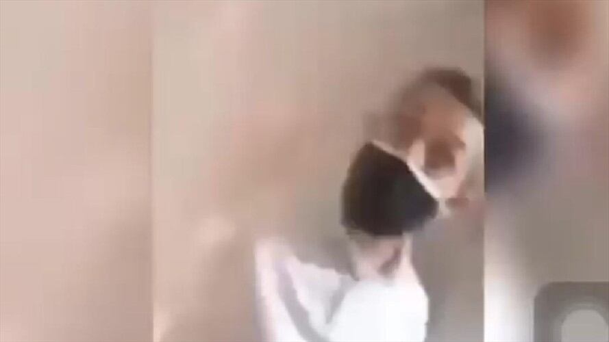 comisario Bucaramanga . Foto: Tomada del video.