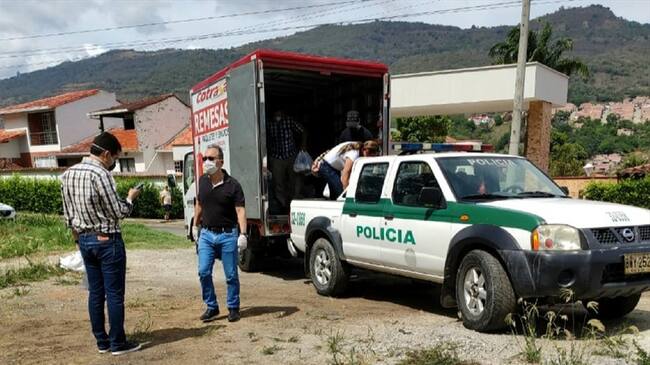 Policía de San Joaquín. Foto: Suministrada.
