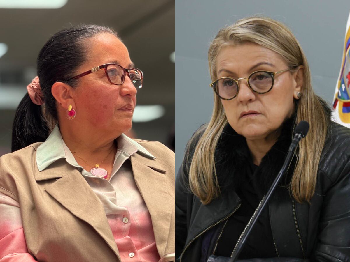 Fabiola Márquez y Alba Lucía Velásquez. Foto: Cortesía