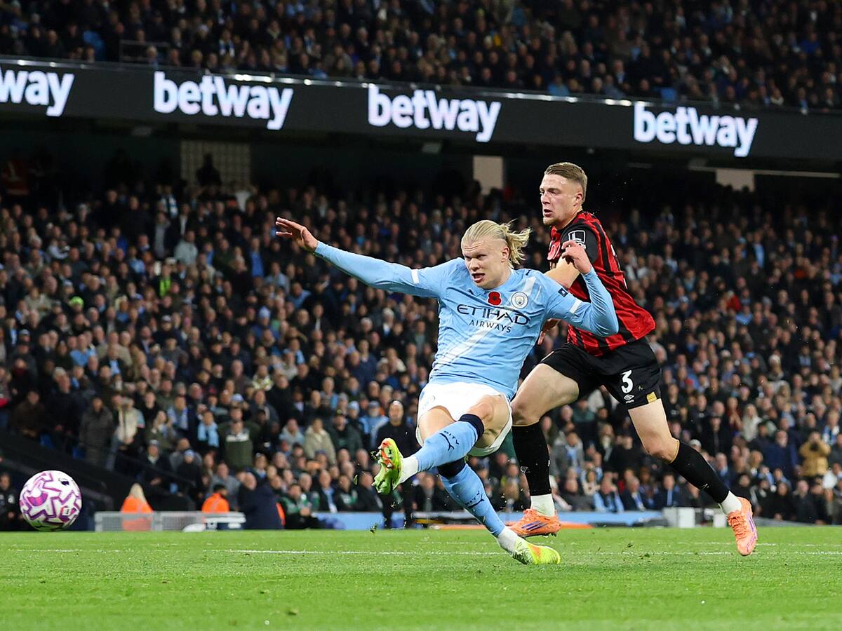 Manchester City venció 3-1 al Bournemouth y se quedó con el segundo lugar de la Premier League