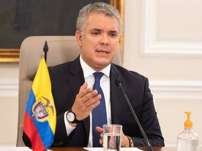Presidente Iván Duque. Foto: Cortesía: Presidencia