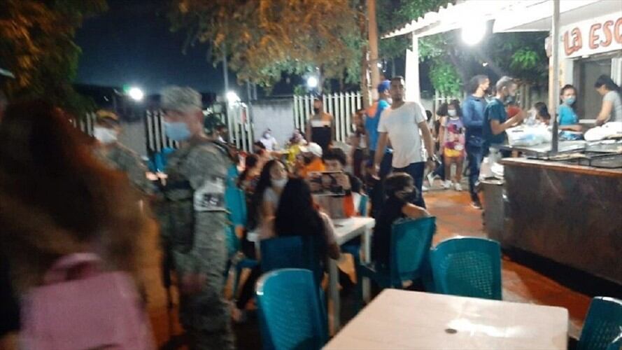 En esta ocasión, Migración Colombia también estuvo en la diligencia.. Foto: Colprensa