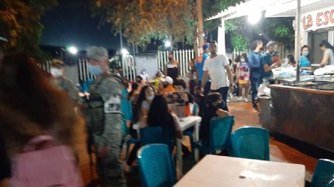 En esta ocasión, Migración Colombia también estuvo en la diligencia.. Foto: Colprensa