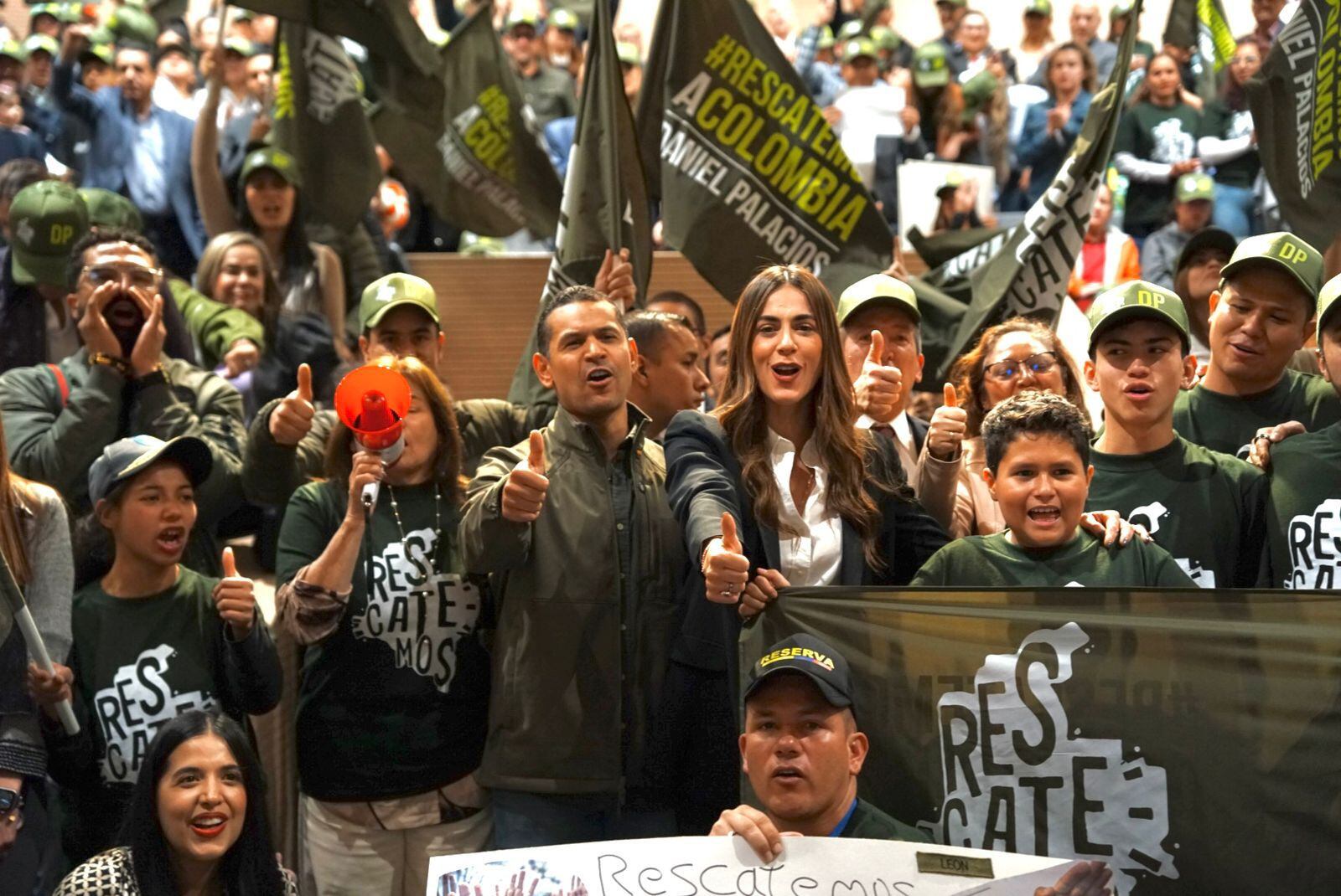 Daniel Palacios oficializó su aspiración presidencial. Foto: Suministrada