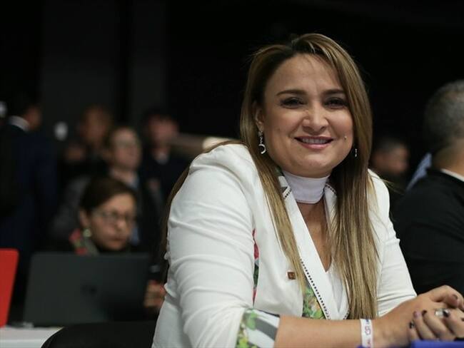 Sandra Paola Hurtado, aspirante a la Cámara y ex gobernadora de Quindío, fue destituida por 12 años por la Procuraduría. Foto: Colprensa