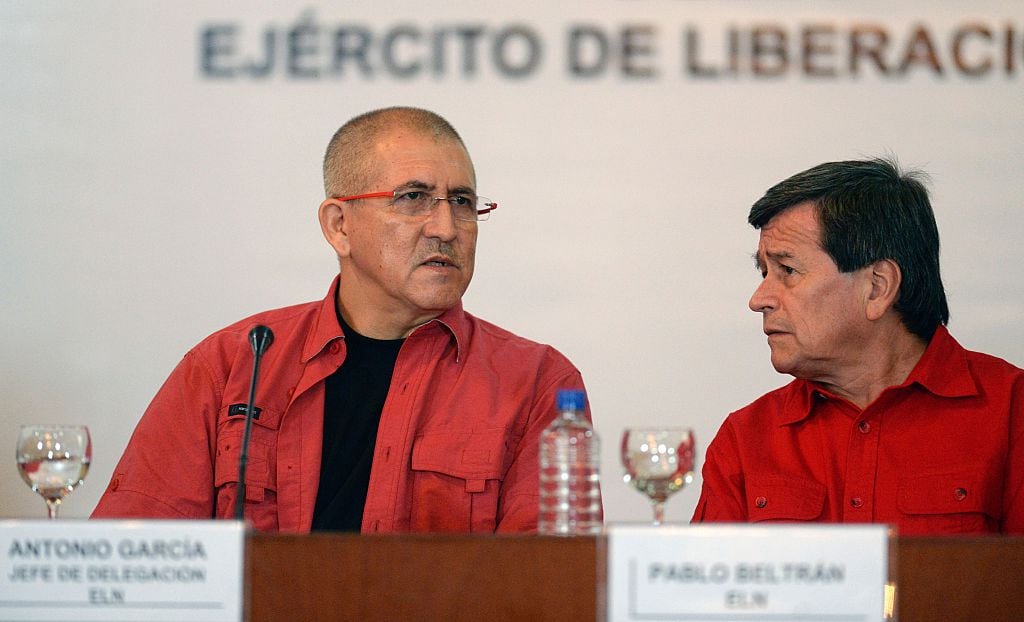 Antonio García (izquierda) y Pablo Beltrán. Foto: Federico Parra / AFP via Getty Images