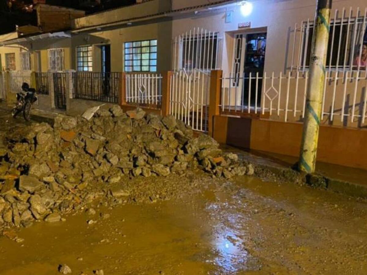 Varias afectaciones se registraron en el norte de Caldas, debido a fuertes lluvias