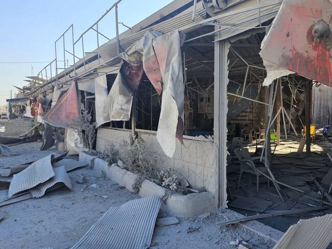 Ataques en Siria. I Foto: Izettin Kasim/Anadolu via Getty Images.