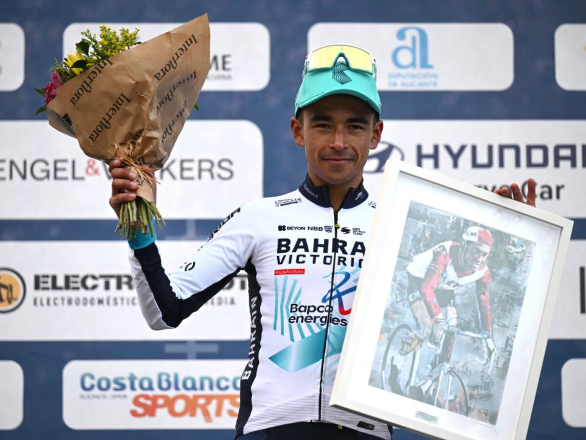 Santiago Buitrago se quedó con la segunda etapa de la Vuelta a la Comunidad Valenciana