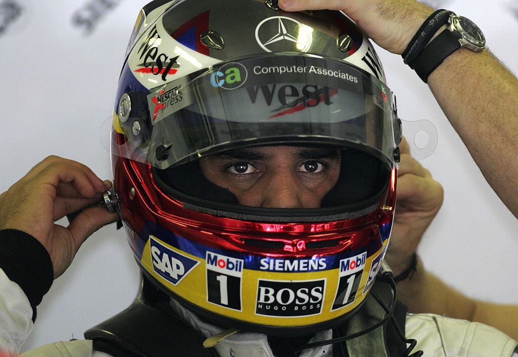 Juan Pablo Montoya en McLaren. Foto: Getty Images.