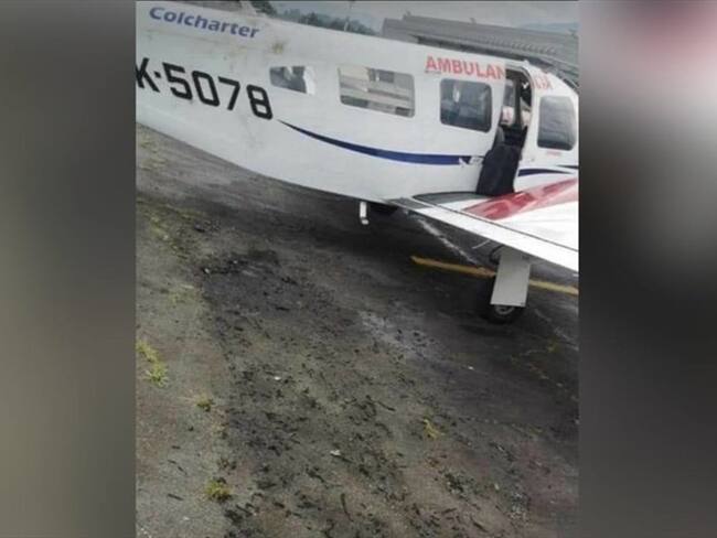 Niegan ingreso de bomberos para atender emergencia por globo en aeropuerto de Medellín