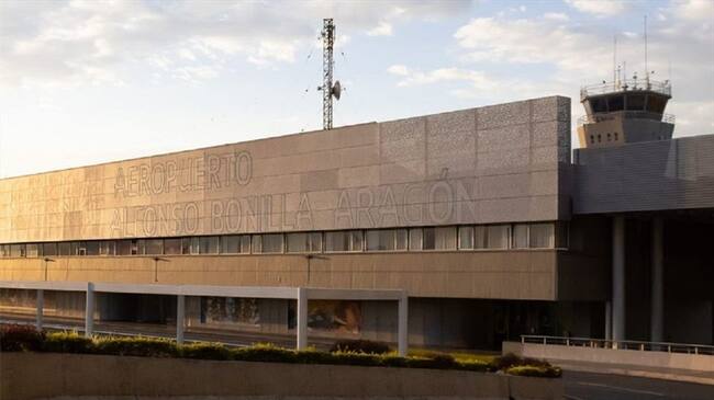 Aeropuerto Alfonso Bonilla Aragón. Foto: Facebook: Aerocali