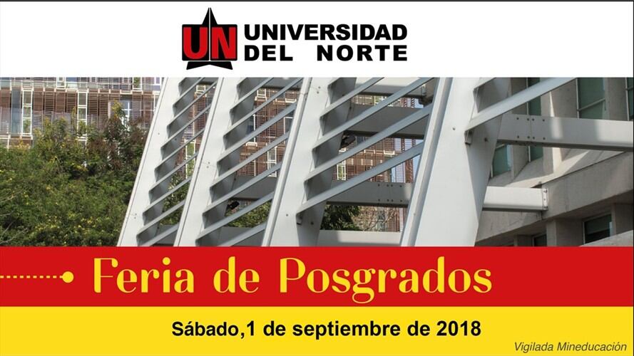 Feria de Posgrados Uninorte 2018. Foto: Redacción Comercial